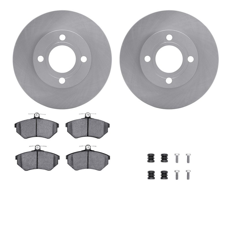 Dynamite Friction 6512-73121 Disc Brake Kit - Front
