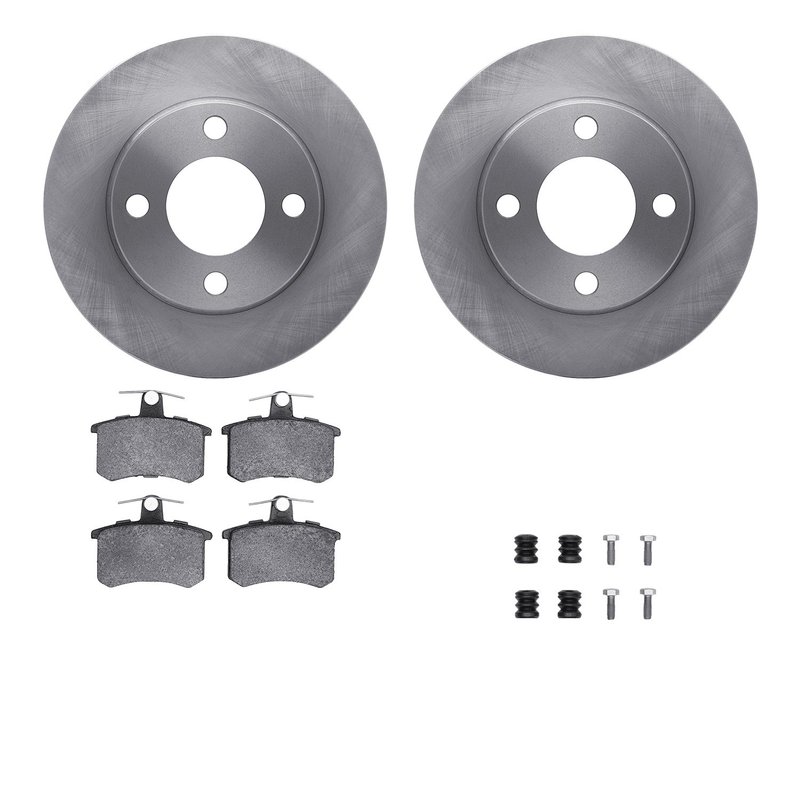 Dynamite Friction 6512-73124 Disc Brake Kit - Rear