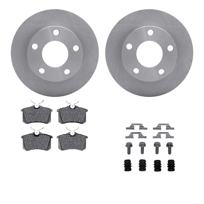 Dynamite Friction 6512-73184 Disc Brake Kit - Rear