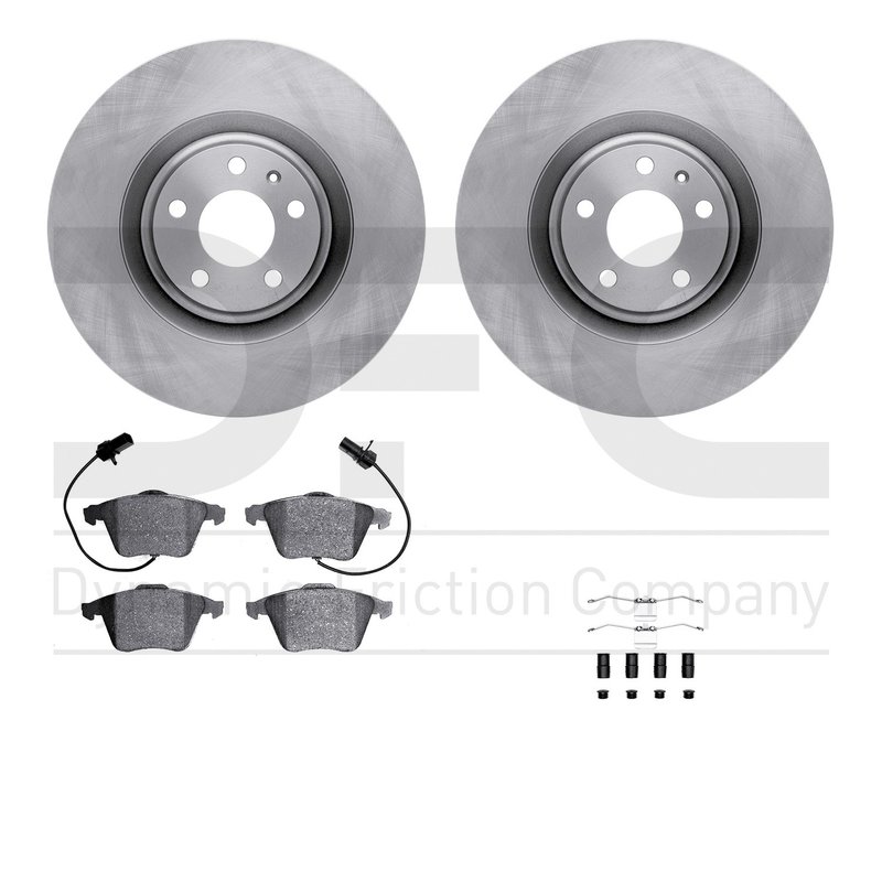 Dynamic Friction 6512-73229 Disc Brake Kit - Front