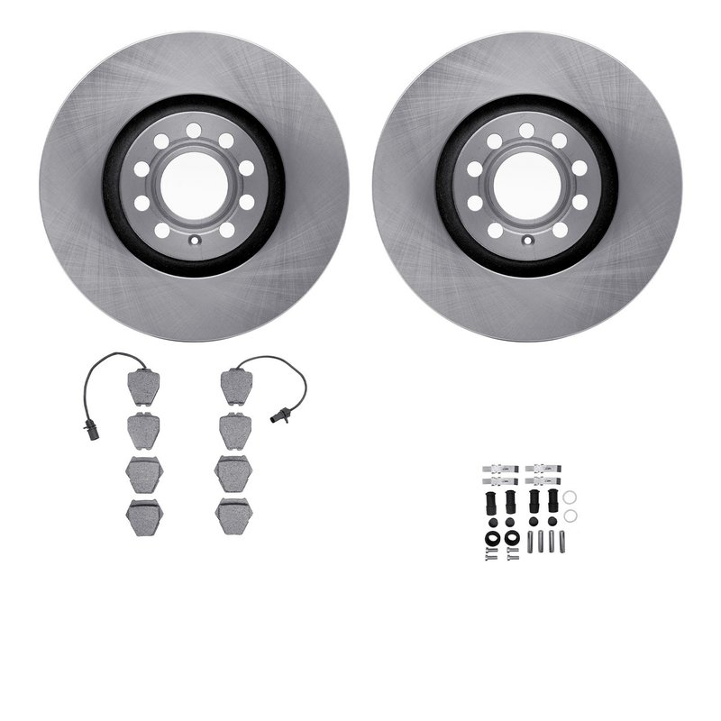 Dynamite Friction 6512-73249 Disc Brake Kit - Front