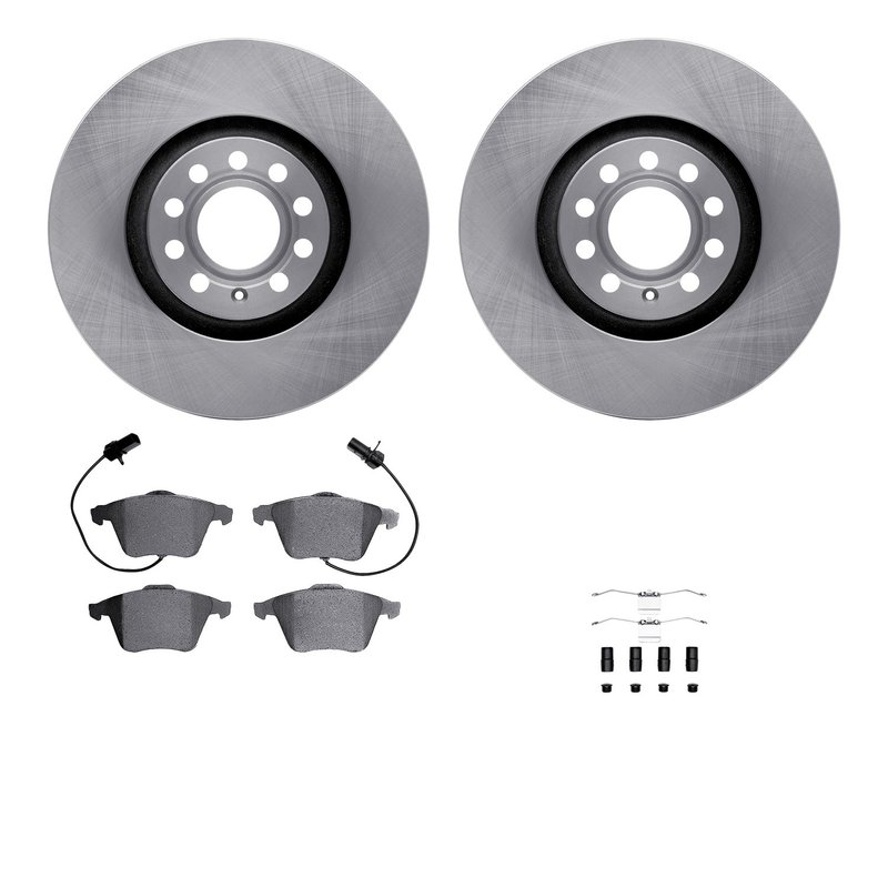 Dynamite Friction 6512-73251 Disc Brake Kit - Front