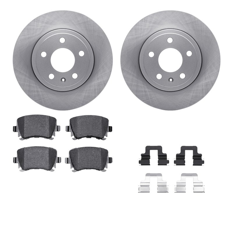 Dynamite Friction 6512-73262 Disc Brake Kit - Rear