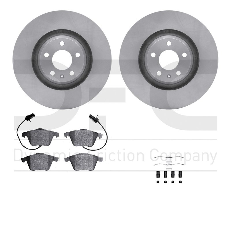 Dynamite Friction 6512-73268 Disc Brake Kit - Front