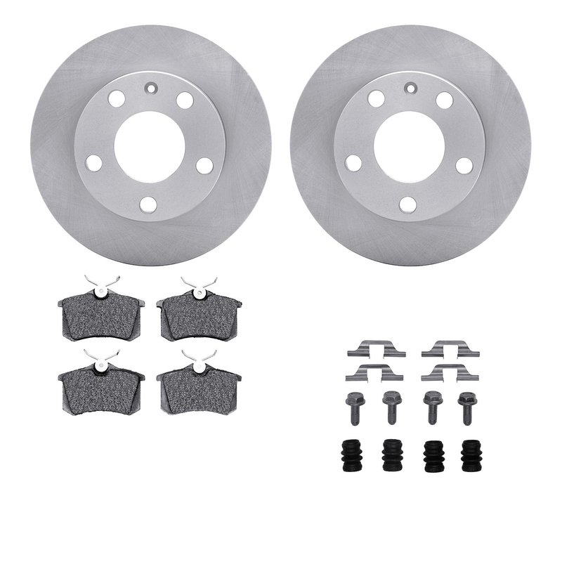 Dynamite Friction 6512-73295 Disc Brake Kit - Rear