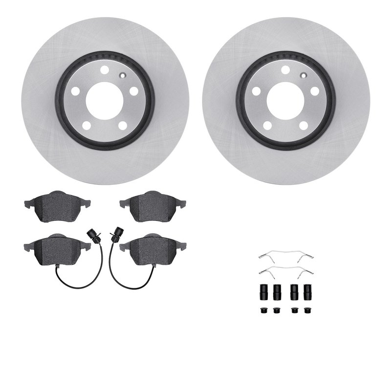 Dynamite Friction 6512-73300 Disc Brake Kit - Front
