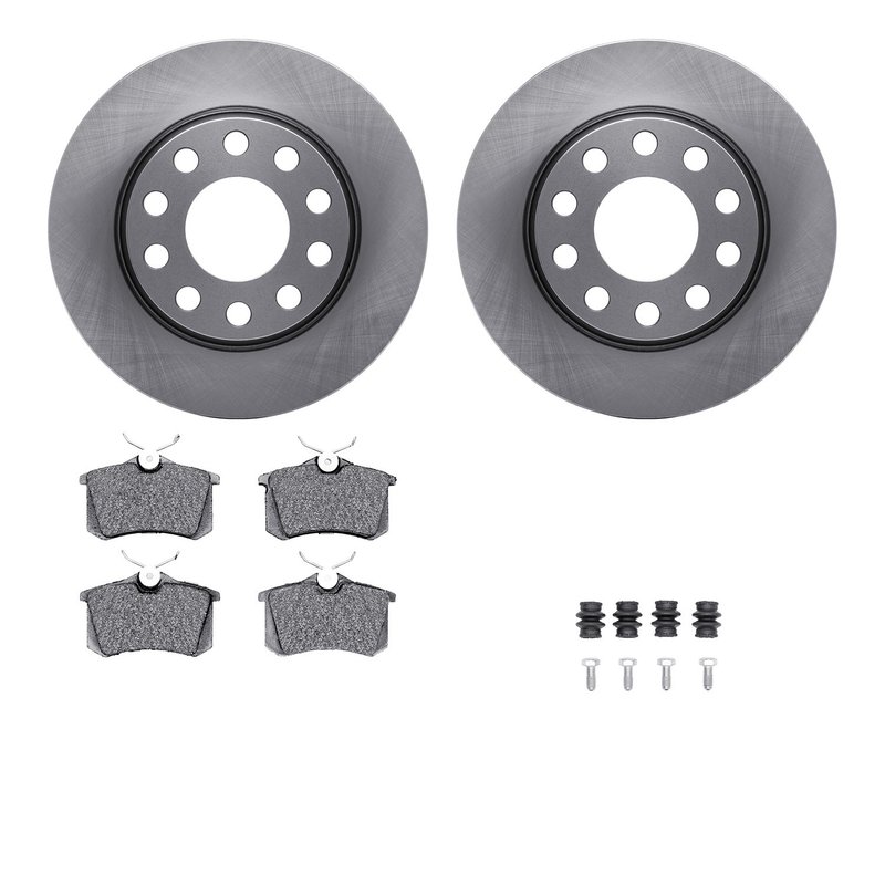 Dynamite Friction 6512-73306 Disc Brake Kit - Rear