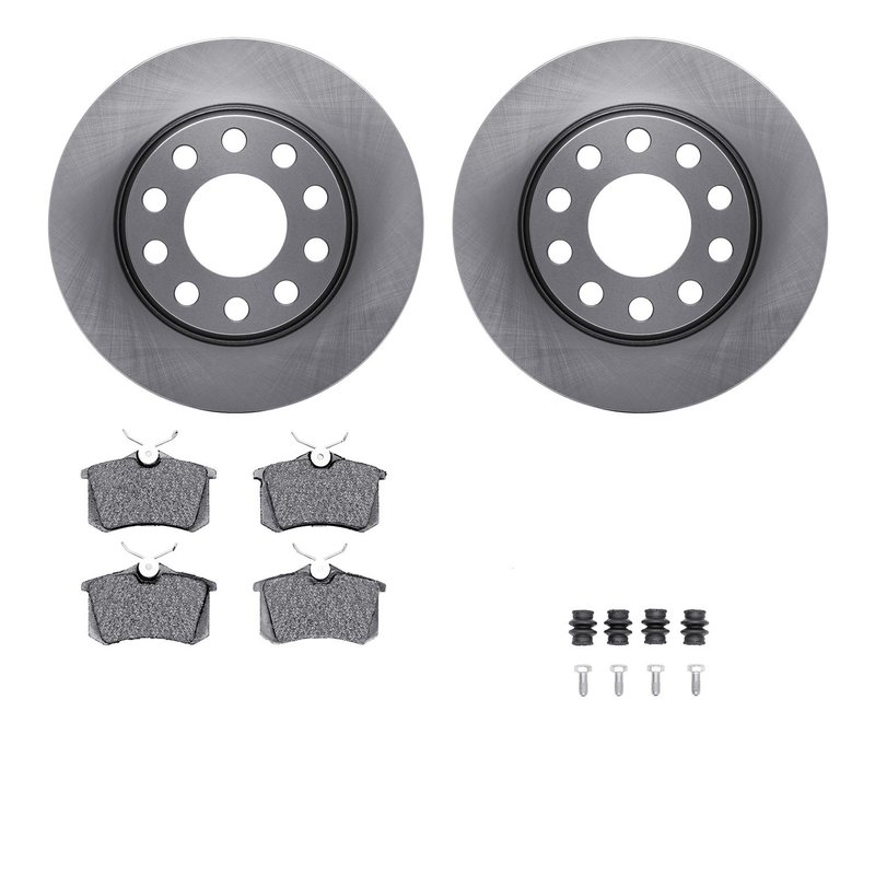 Dynamite Friction 6512-73307 Disc Brake Kit - Rear