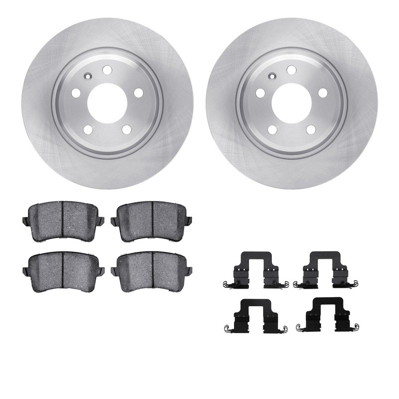 Dynamite Friction 6512-73362 Disc Brake Kit - Rear