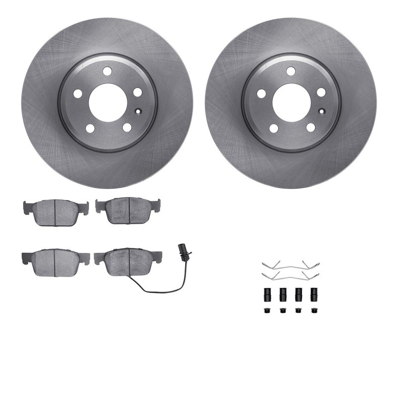 Dynamite Friction 6512-73458 Disc Brake Kit - Front