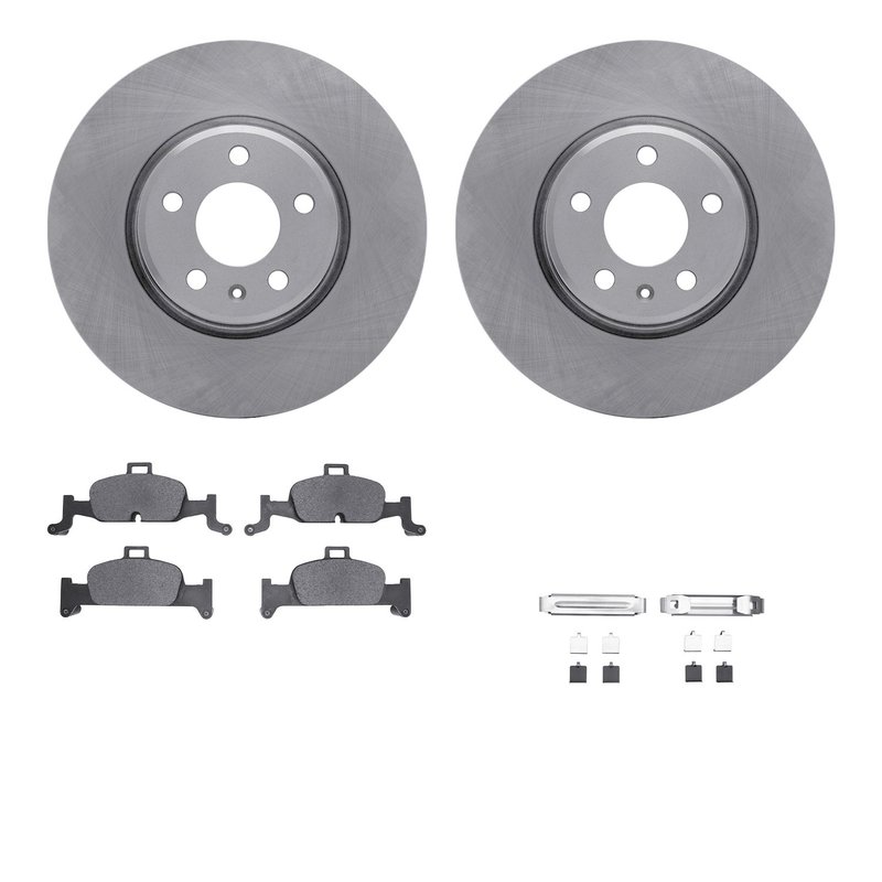 Dynamite Friction 6512-73461 Disc Brake Kit - Front