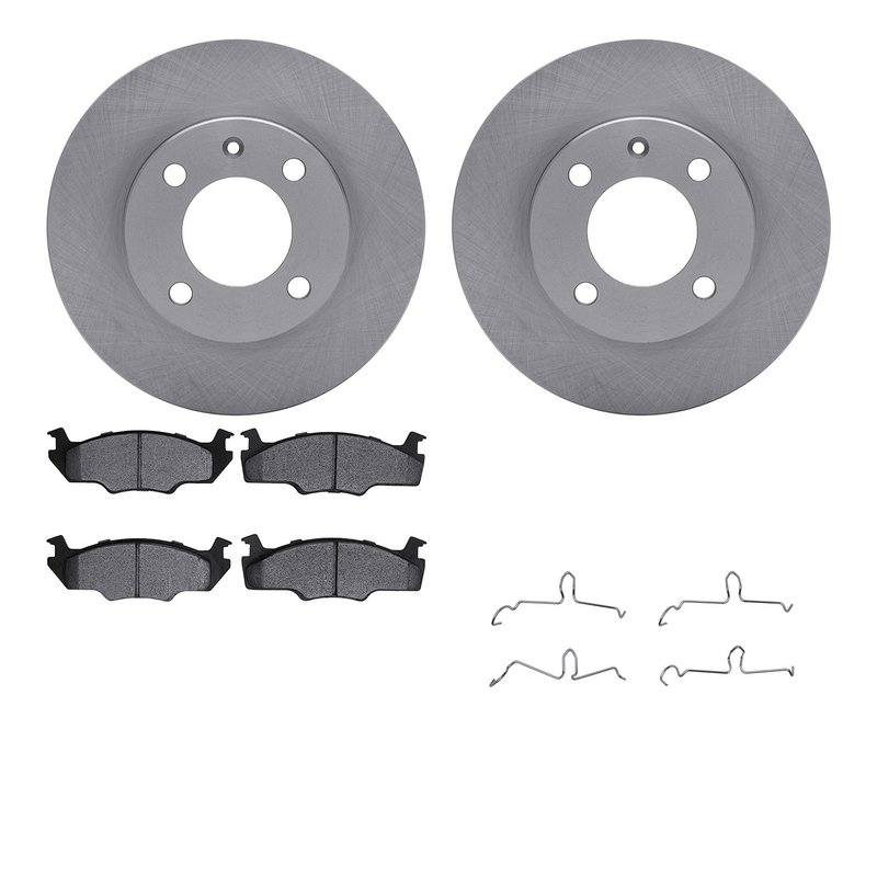 Dynamite Friction 6512-74081 Disc Brake Kit - Front