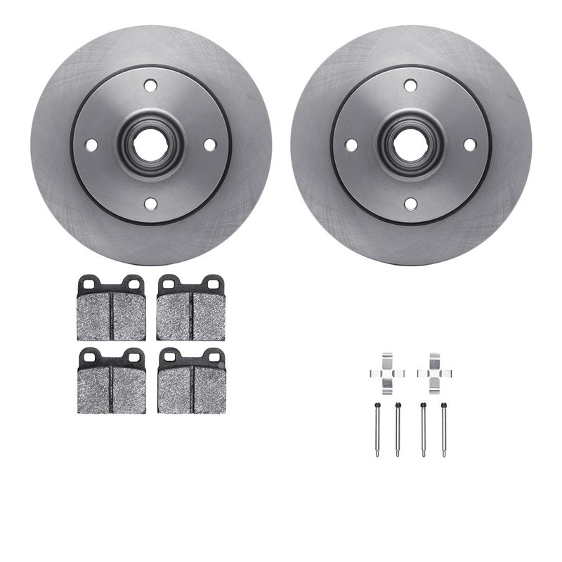 Dynamite Friction 6512-74118 Disc Brake Kit - Front
