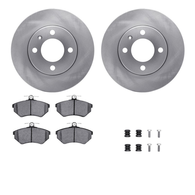 Dynamite Friction 6512-74133 Disc Brake Kit - Front