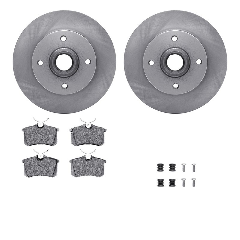 Dynamite Friction 6512-74147 Disc Brake Kit - Rear