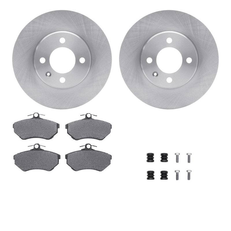 Dynamite Friction 6512-74158 Disc Brake Kit - Front
