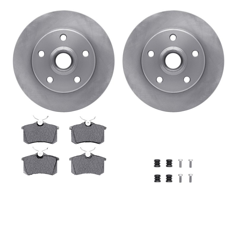 Dynamite Friction 6512-74173 Disc Brake Kit - Rear