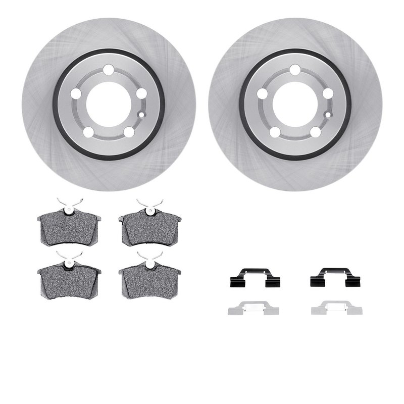 Dynamite Friction 6512-74292 Disc Brake Kit - Rear