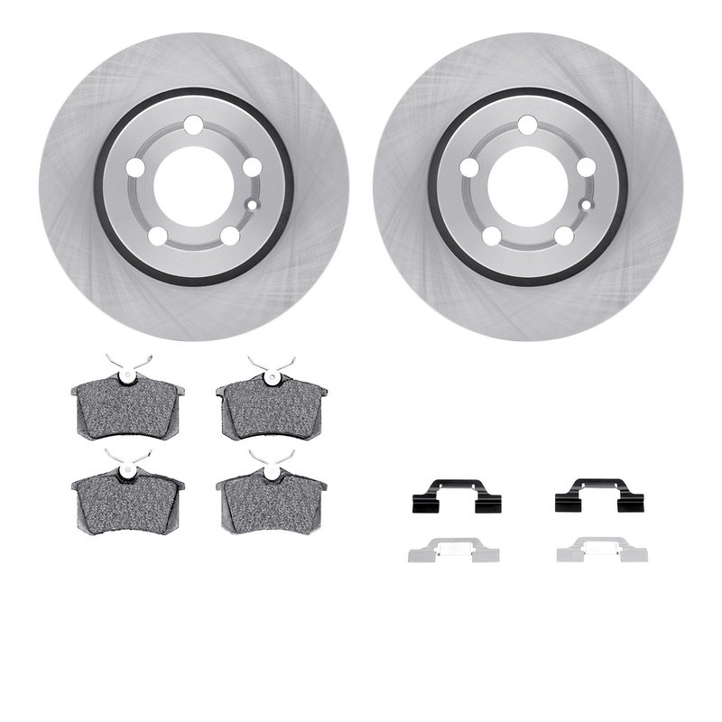 Dynamite Friction 6512-74293 Disc Brake Kit - Rear