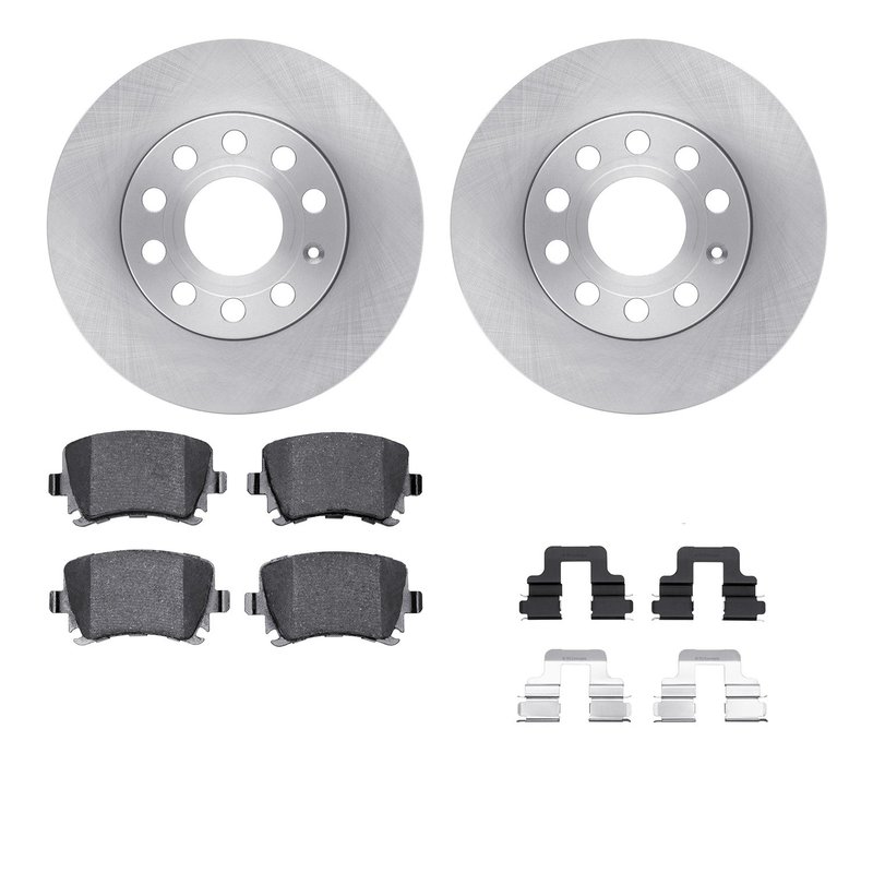 Dynamite Friction 6512-74310 Disc Brake Kit - Rear