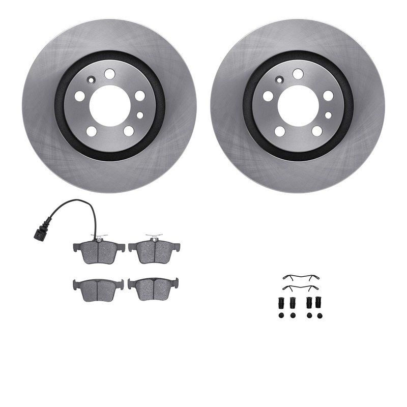 Dynamite Friction 6512-74335 Disc Brake Kit - Rear