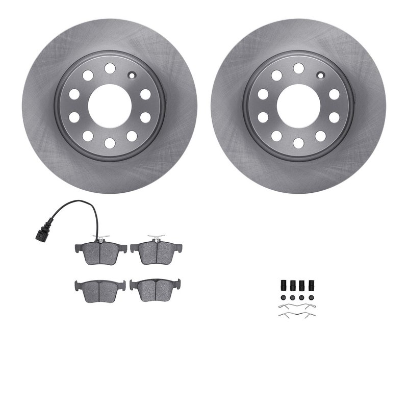 Dynamite Friction 6512-74353 Disc Brake Kit - Rear