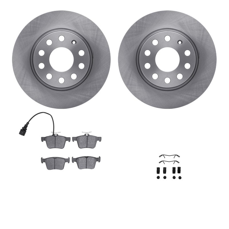 Dynamite Friction 6512-74355 Disc Brake Kit - Rear