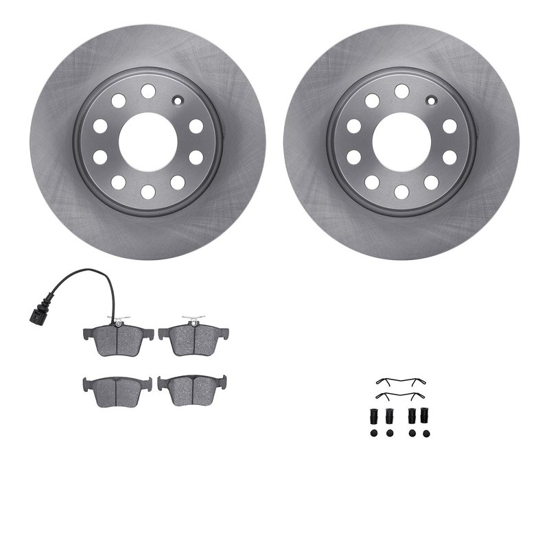 Dynamite Friction 6512-74356 Disc Brake Kit - Rear