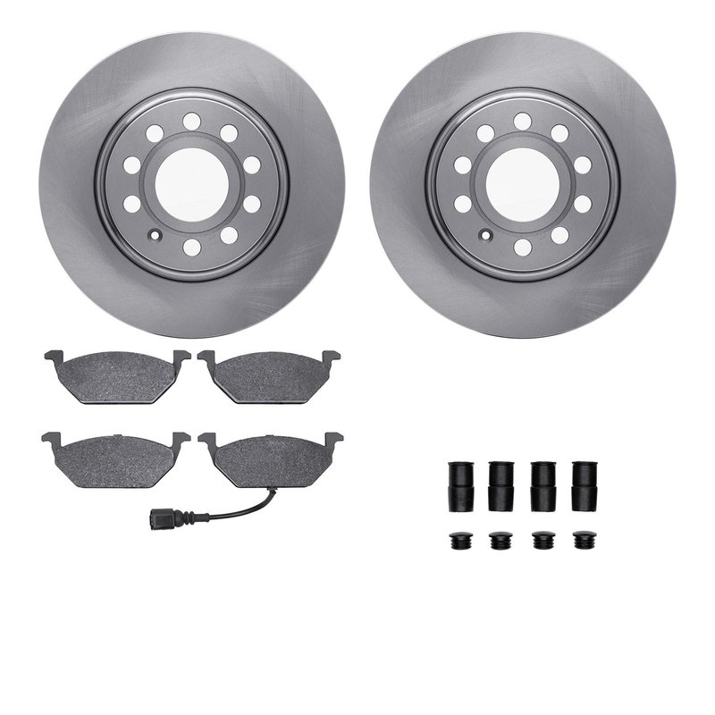Dynamite Friction 6512-74368 Disc Brake Kit - Front