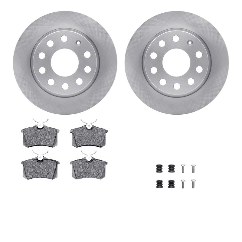 Dynamite Friction 6512-74376 Disc Brake Kit - Rear