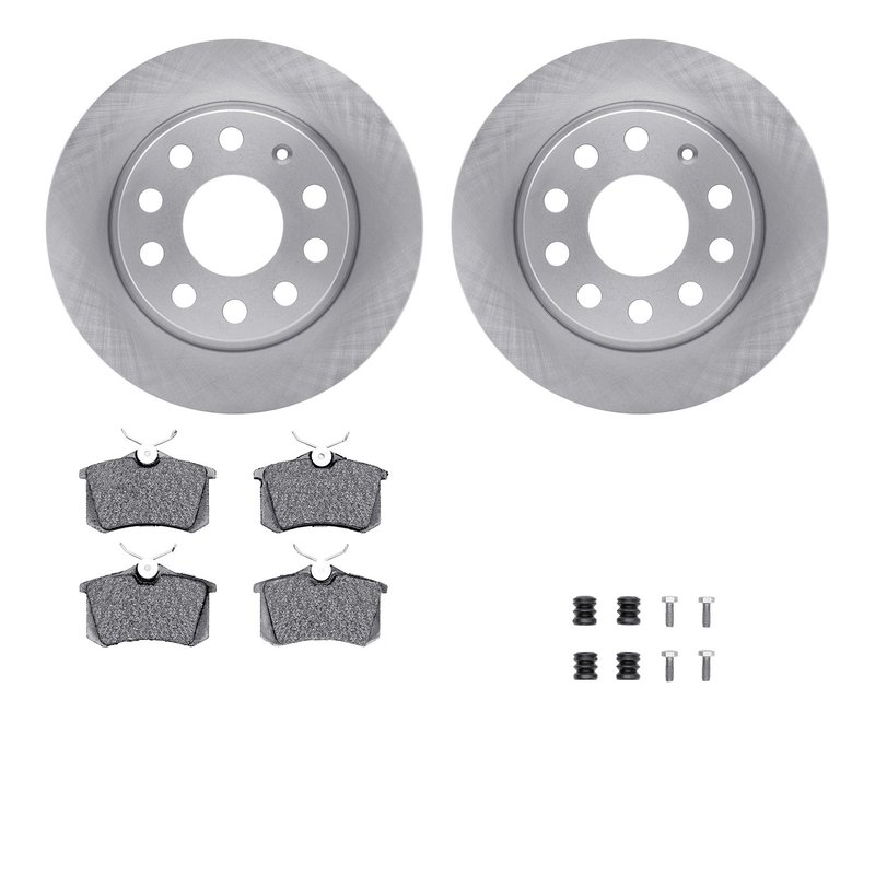 Dynamite Friction 6512-74377 Disc Brake Kit - Rear