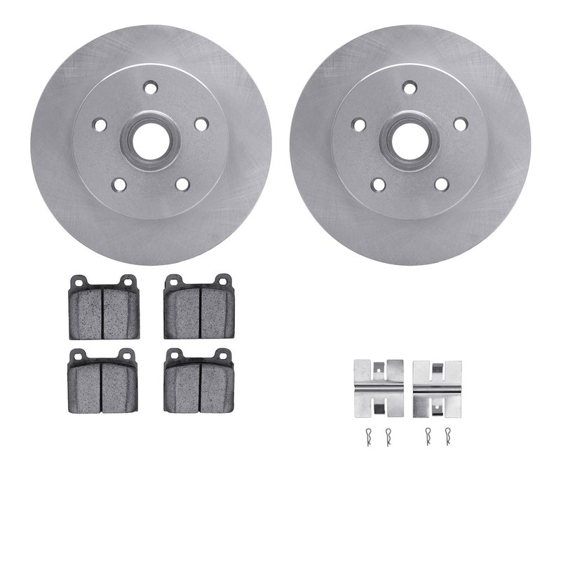 Dynamite Friction 6512-74401 Disc Brake Kit - Front