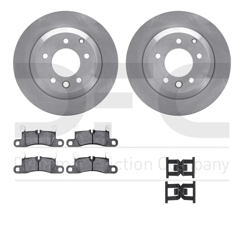 Dynamite Friction 6512-74431 Disc Brake Kit - Rear