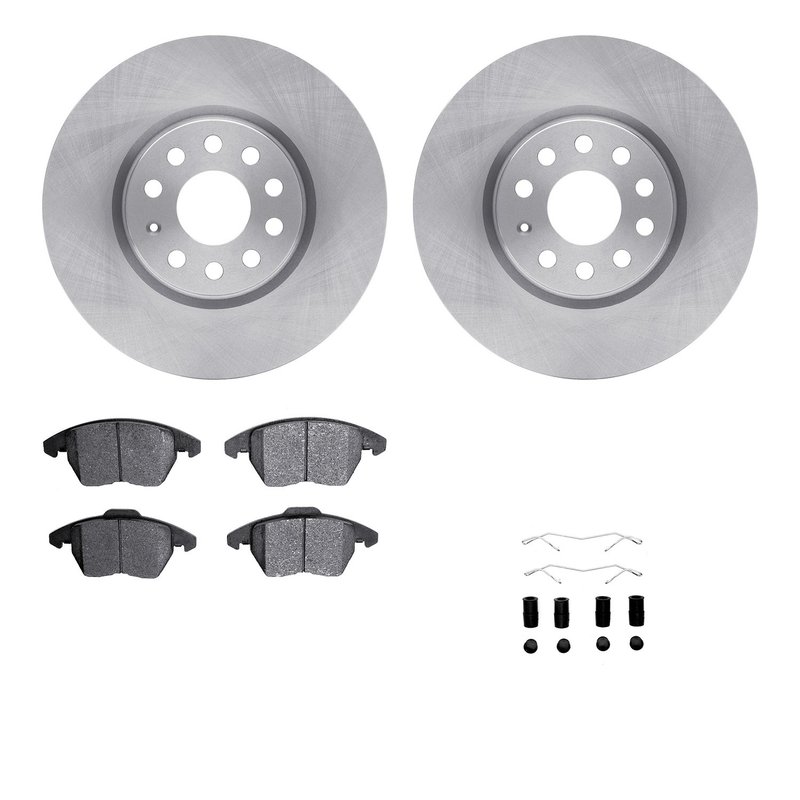 Dynamite Friction 6512-74452 Disc Brake Kit - Front