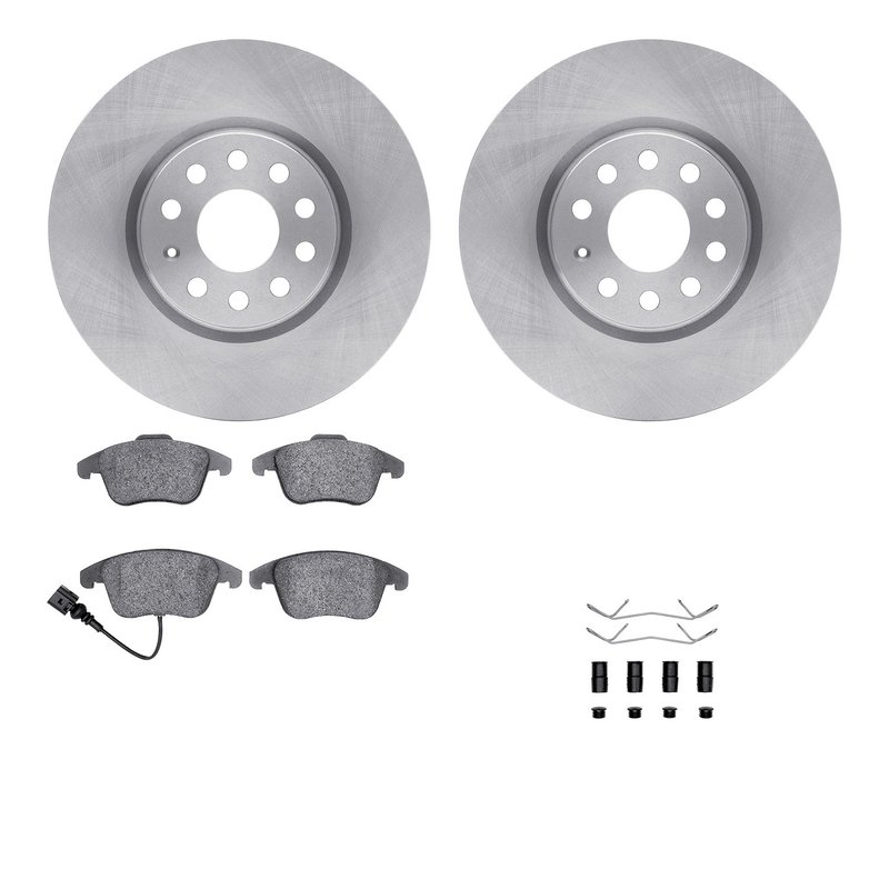 Dynamite Friction 6512-74455 Disc Brake Kit - Front