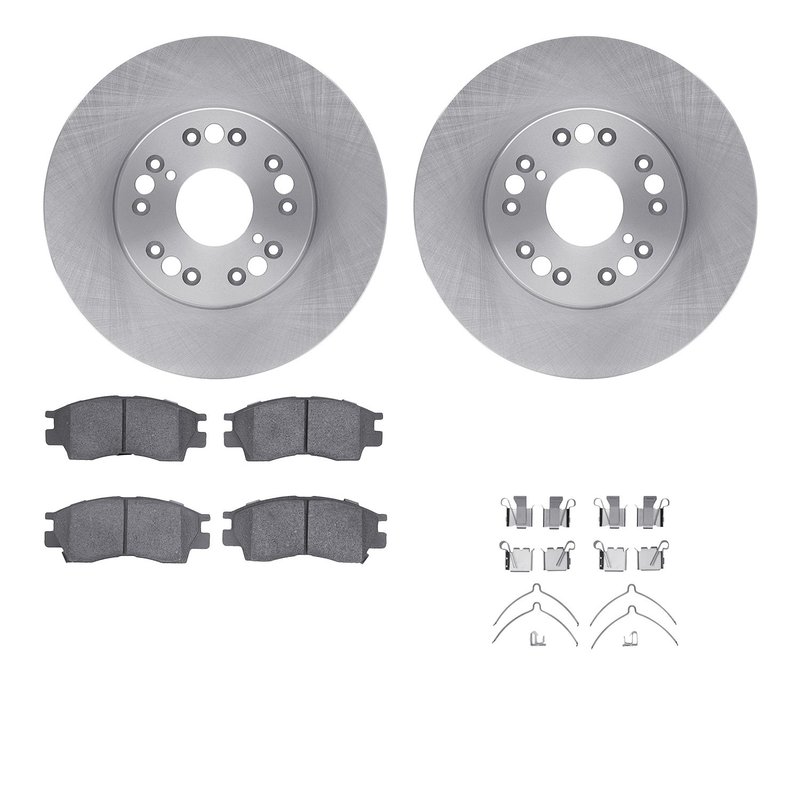 Dynamite Friction 6512-75037 Disc Brake Kit - Front