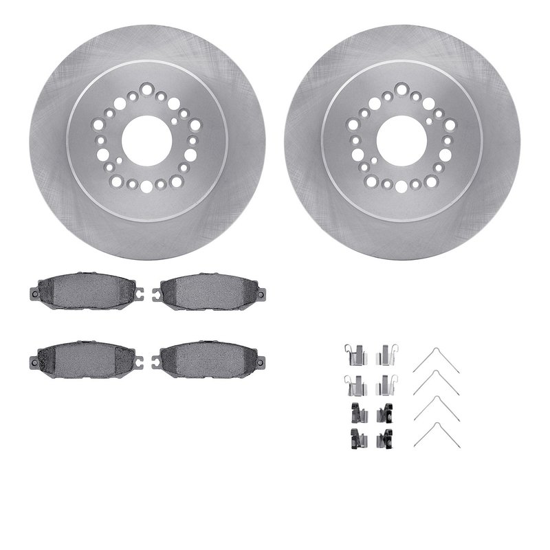 Dynamite Friction 6512-75062 Disc Brake Kit - Rear