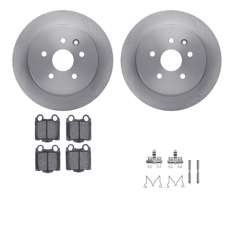 Dynamite Friction 6512-75067 Disc Brake Kit - Rear
