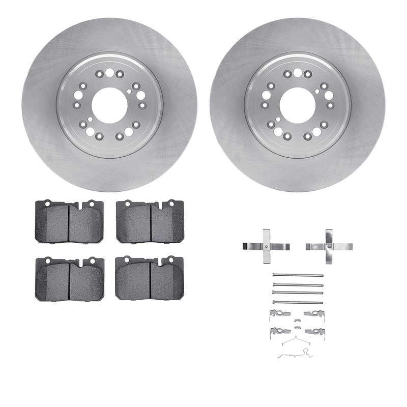 Dynamic Friction 6512-75070 Disc Brake Kit - Front