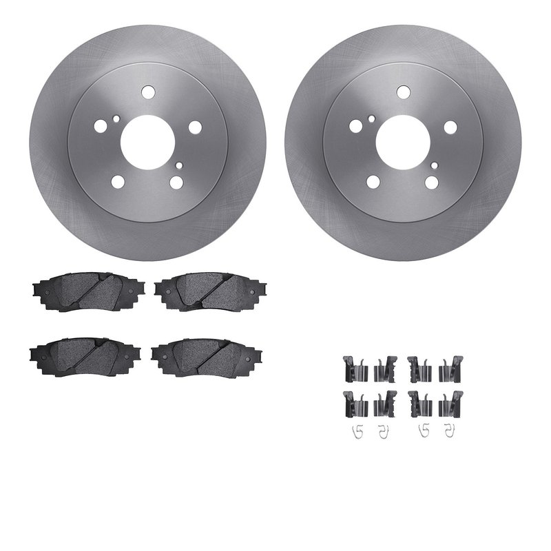Dynamite Friction 6512-75150 Disc Brake Kit - Rear