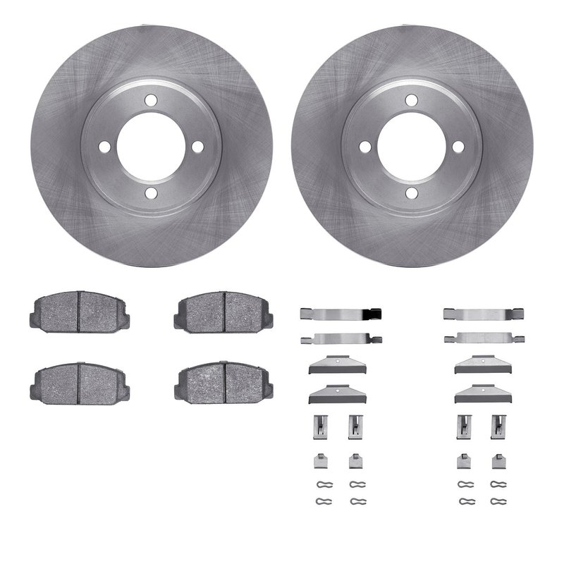 Dynamite Friction 6512-76119 Disc Brake Kit - Front