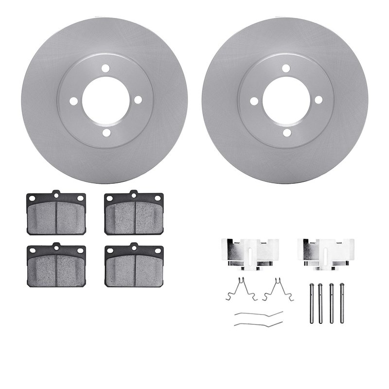 Dynamite Friction 6512-76127 Disc Brake Kit - Front