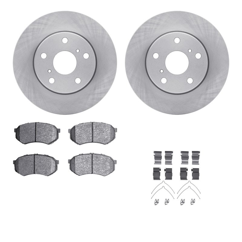 Dynamite Friction 6512-76130 Disc Brake Kit - Front