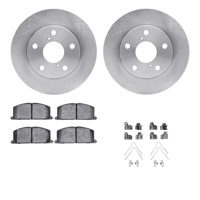 Dynamite Friction 6512-76154 Disc Brake Kit - Front