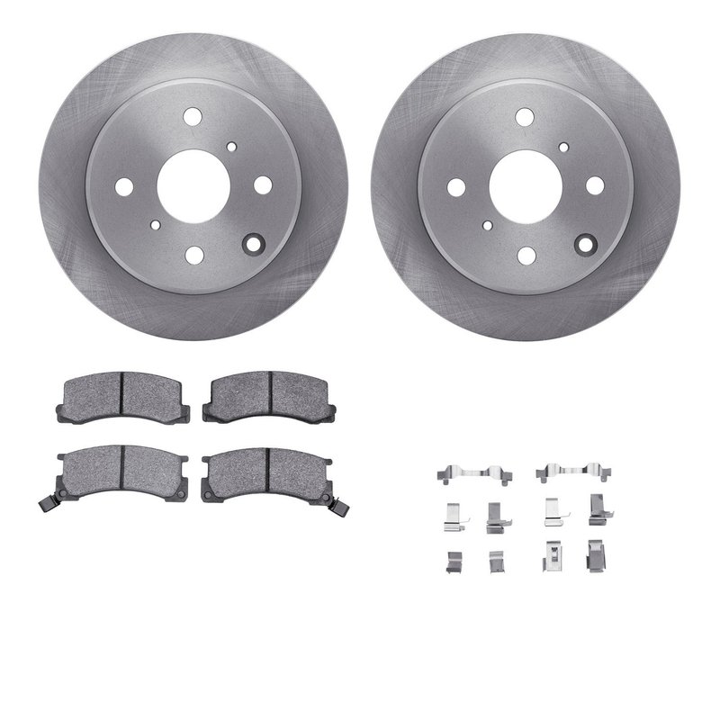 Dynamite Friction 6512-76174 Disc Brake Kit - Rear