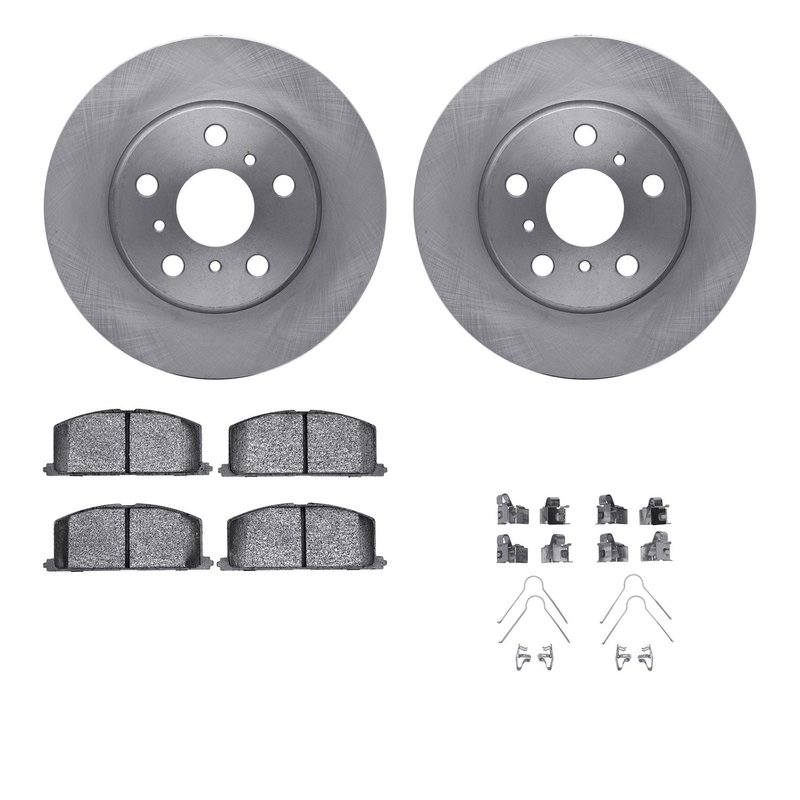 Dynamite Friction 6512-76179 Disc Brake Kit - Front