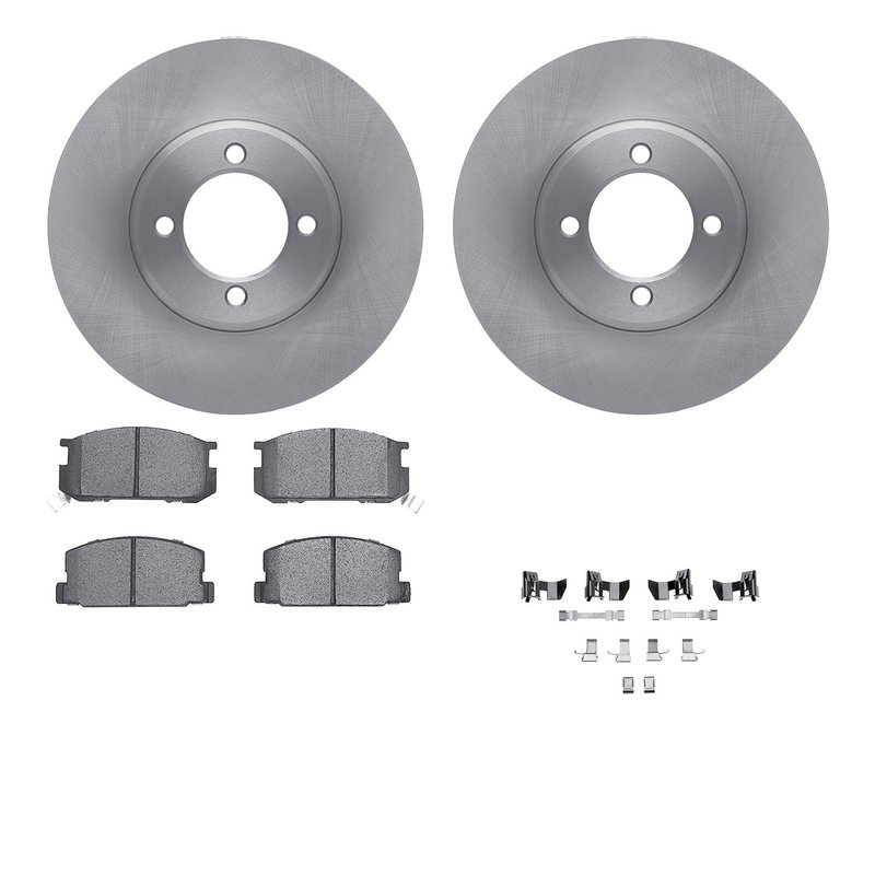 Dynamite Friction 6512-76194 Disc Brake Kit - Front