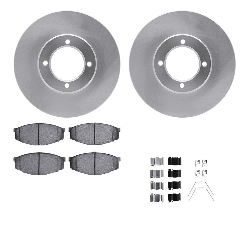 Dynamite Friction 6512-76212 Disc Brake Kit - Front
