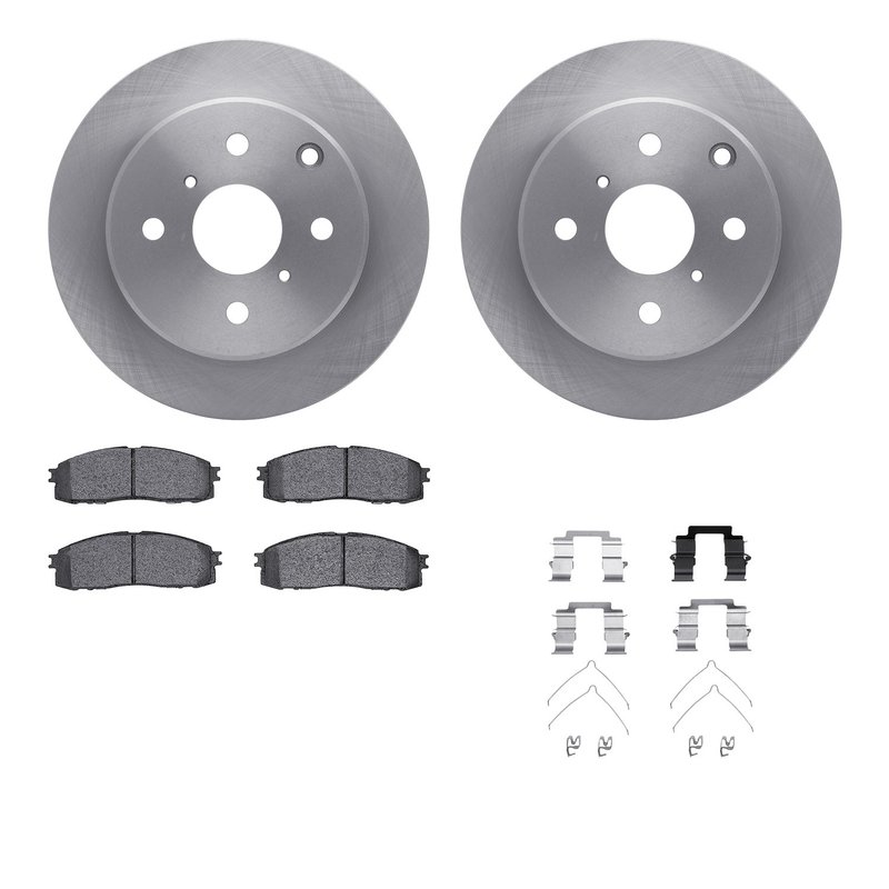 Dynamite Friction 6512-76215 Disc Brake Kit - Rear