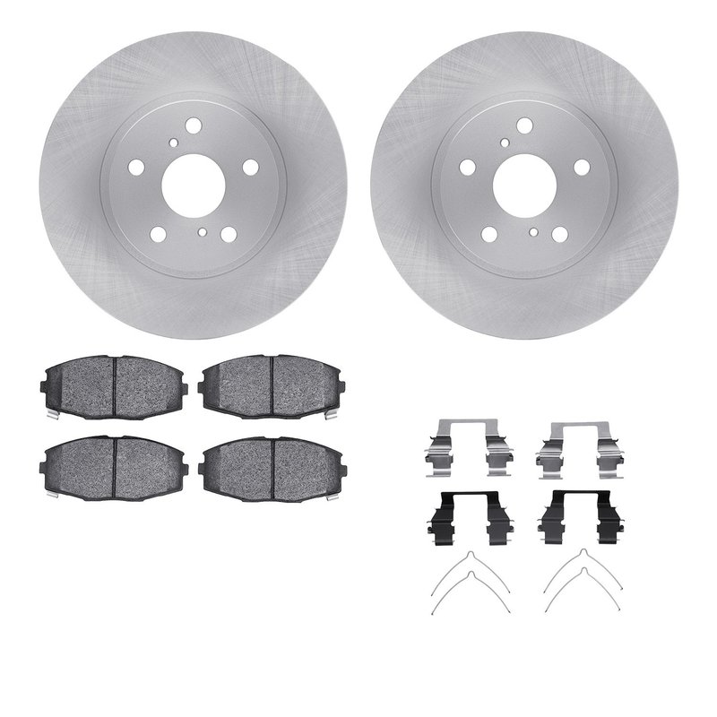 Dynamite Friction 6512-76230 Disc Brake Kit - Front